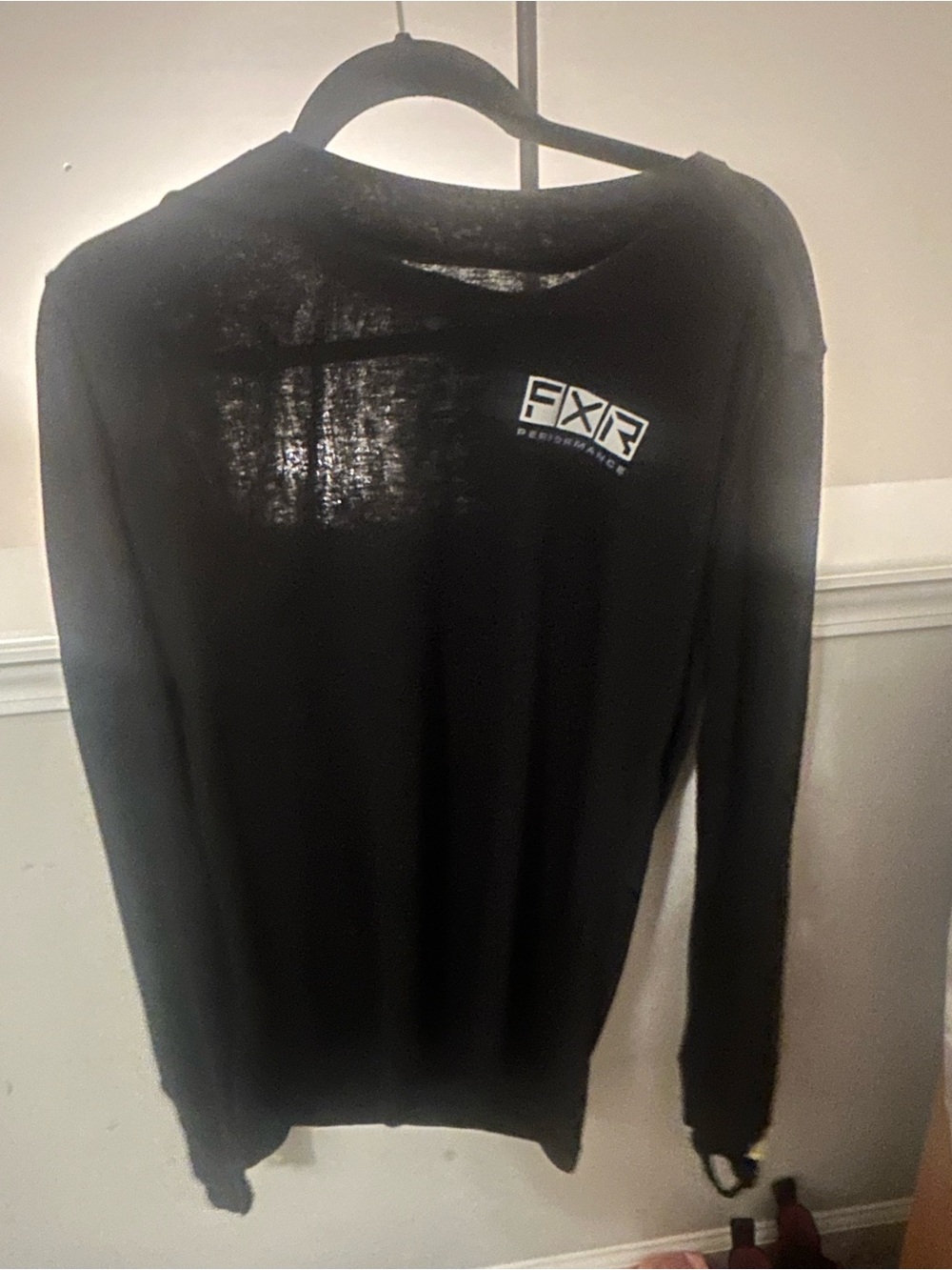 FXR Performance Men's Black Long-Sleeve Sweater